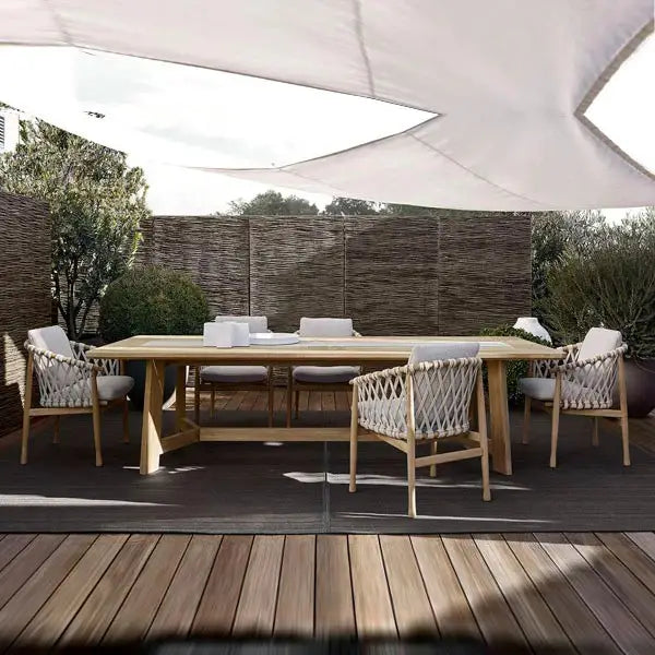 Outdoor Braided & Rope Coffee Set - Regency-Max