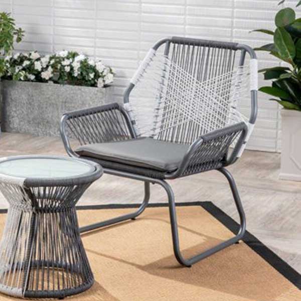 Outdoor Braided & Rope Coffee Set - Sunshine Next