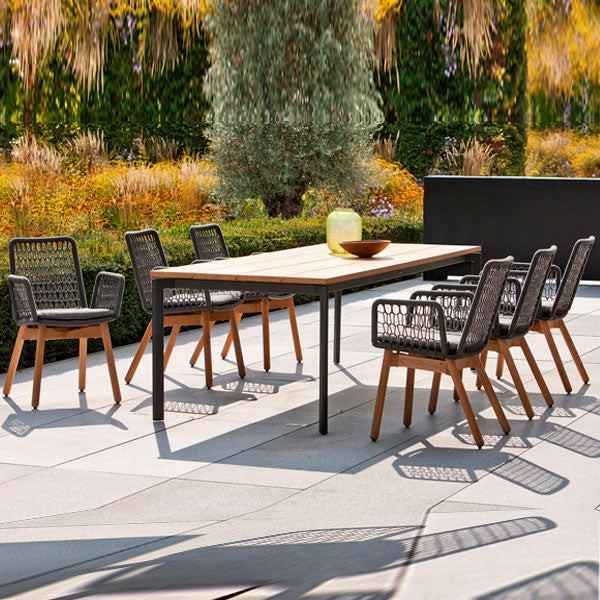 Outdoor Braided & Rope Coffee Set - Sunshine Prime