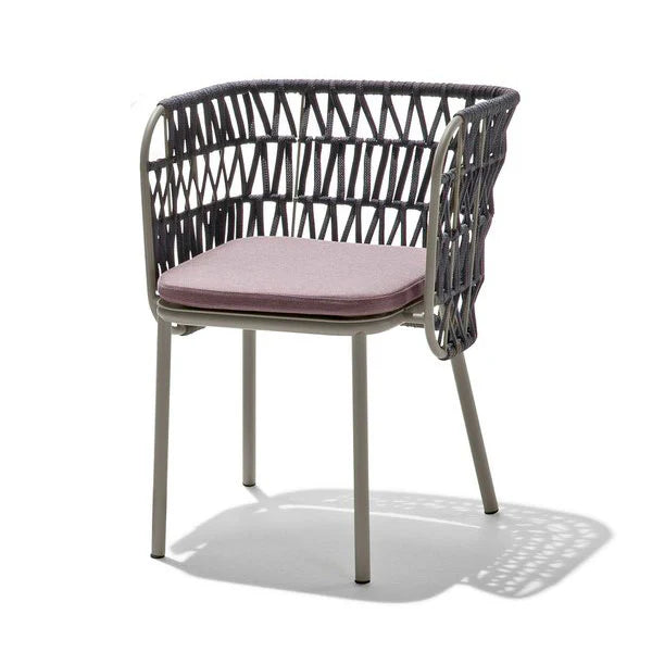 Outdoor Braided & Rope Coffee Set - Tulipe