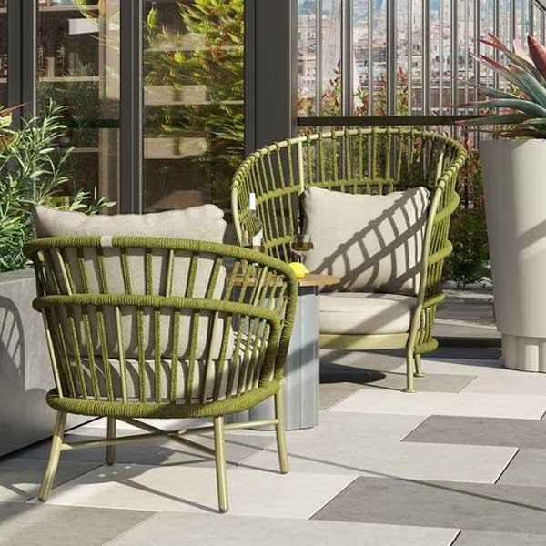 Outdoor Braided & Rope Coffee Set - Vapore Pro Active