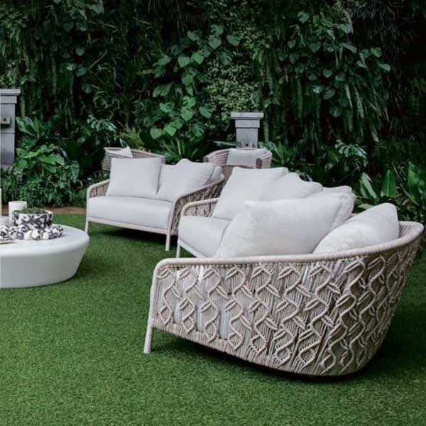 Outdoor Furniture Braided, Rope & Cord, Sofa - Altai