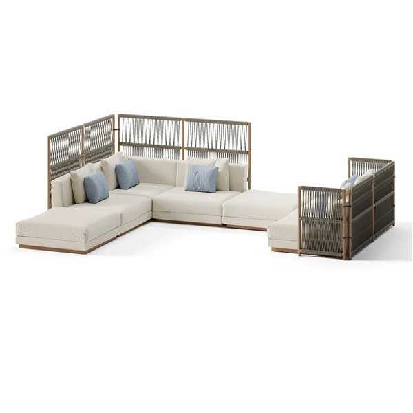 Outdoor Furniture Braided, Rope & Cord, Sofa - Embrace