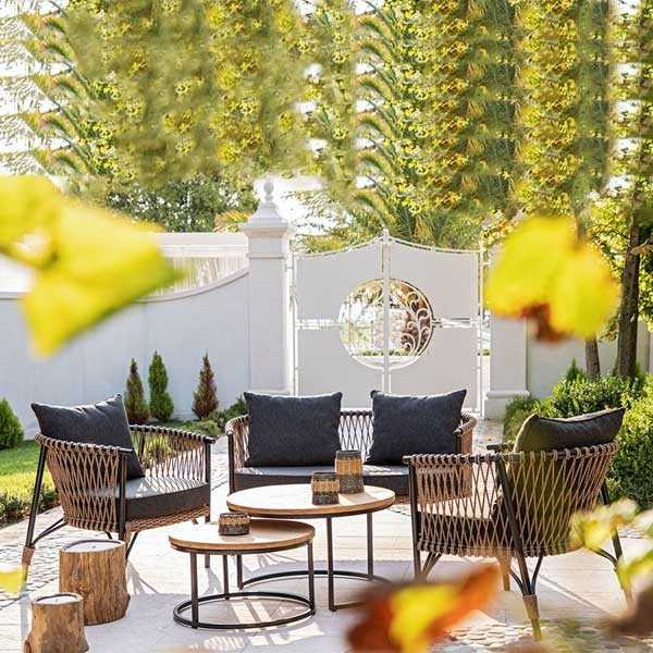 Outdoor Furniture Braided, Rope & Cord, Sofa - Karon