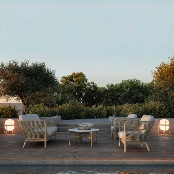 Outdoor Furniture Braided, Rope & Cord, Sofa - Kelly