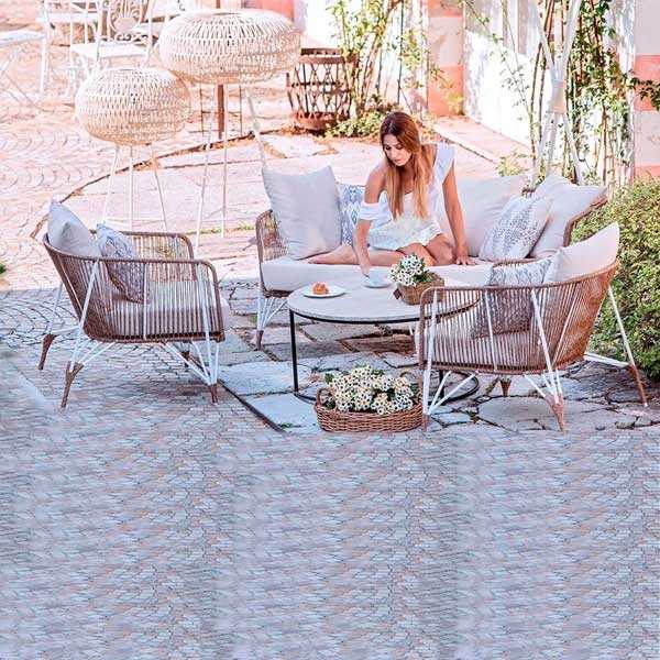 Outdoor Furniture Braided, Rope & Cord, Sofa - Lodz