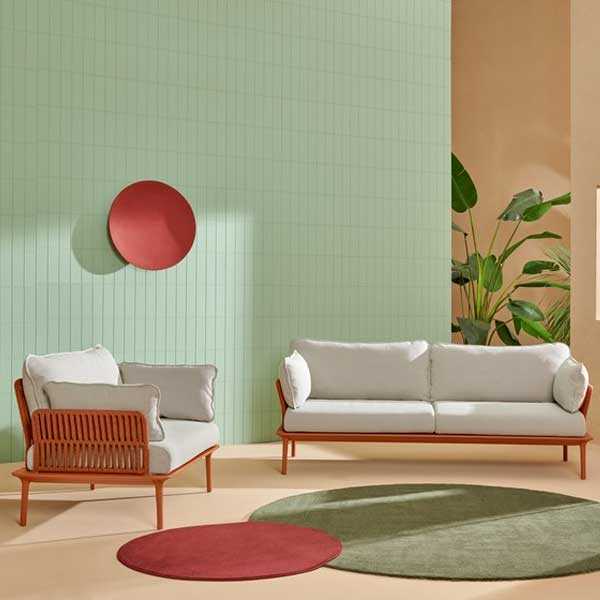Outdoor Furniture Braided, Rope & Cord, Sofa - Pedra