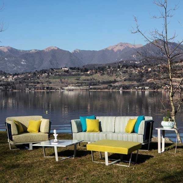 Outdoor Furniture Braided & Rope Sofa - Viareggio