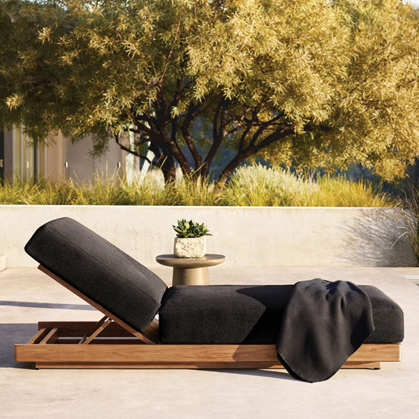 Outdoor Wooden - Sun Lounger - Dusk