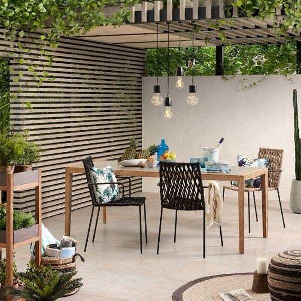 Outdoor furniture Braided & Rope Coffee Set - Corsican