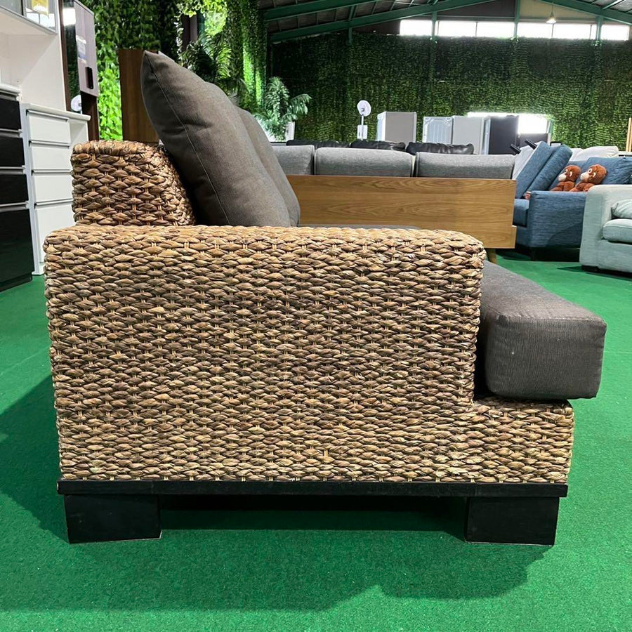 Sea Grass & Wicker Sofa Set - Oceanside