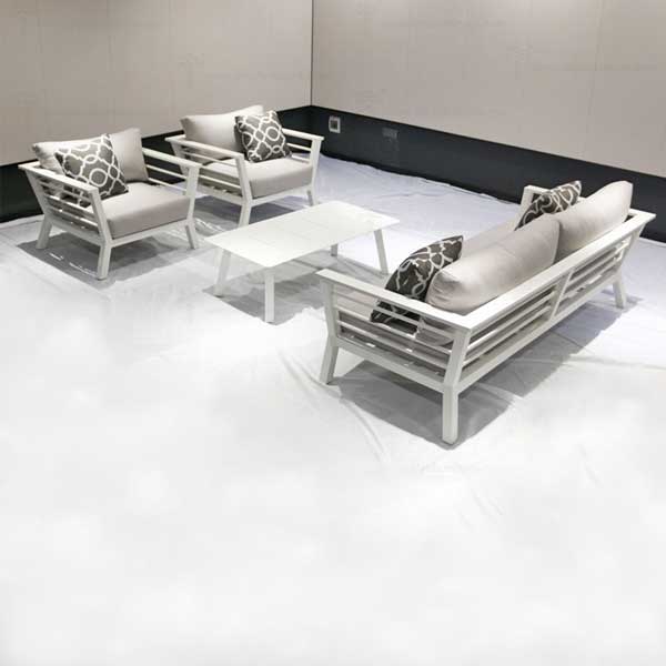 Outdoor Wood & Aluminum - Sofa Set - Bistro