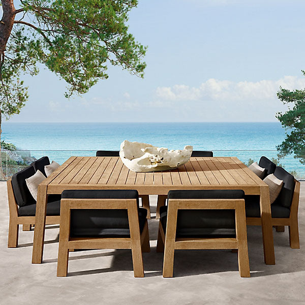 Outdoor Wood - Dining Set - Elm