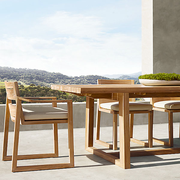 Outdoor Wood - Dining Set - Granadillo