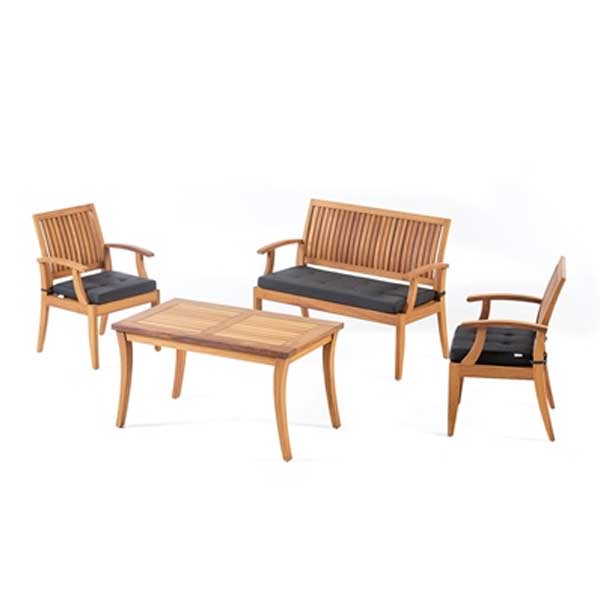 Outdoor Wood - Sofa Set - Alya