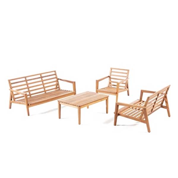 Outdoor Wood -Sofa Set - Klein